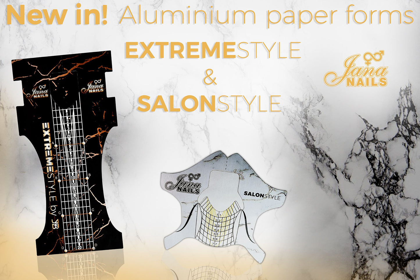 Chablons JB style extrême - 100 pièces