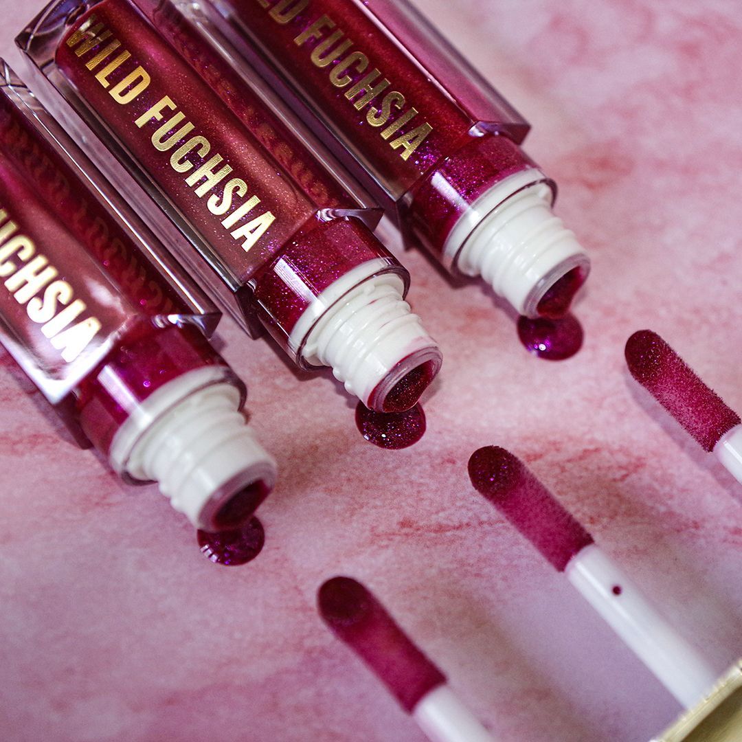 Race me! - box 10 pcs & Wild fuchsia lip gloss