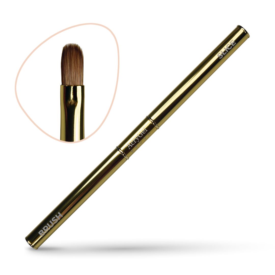 AcryGel gold double side brush