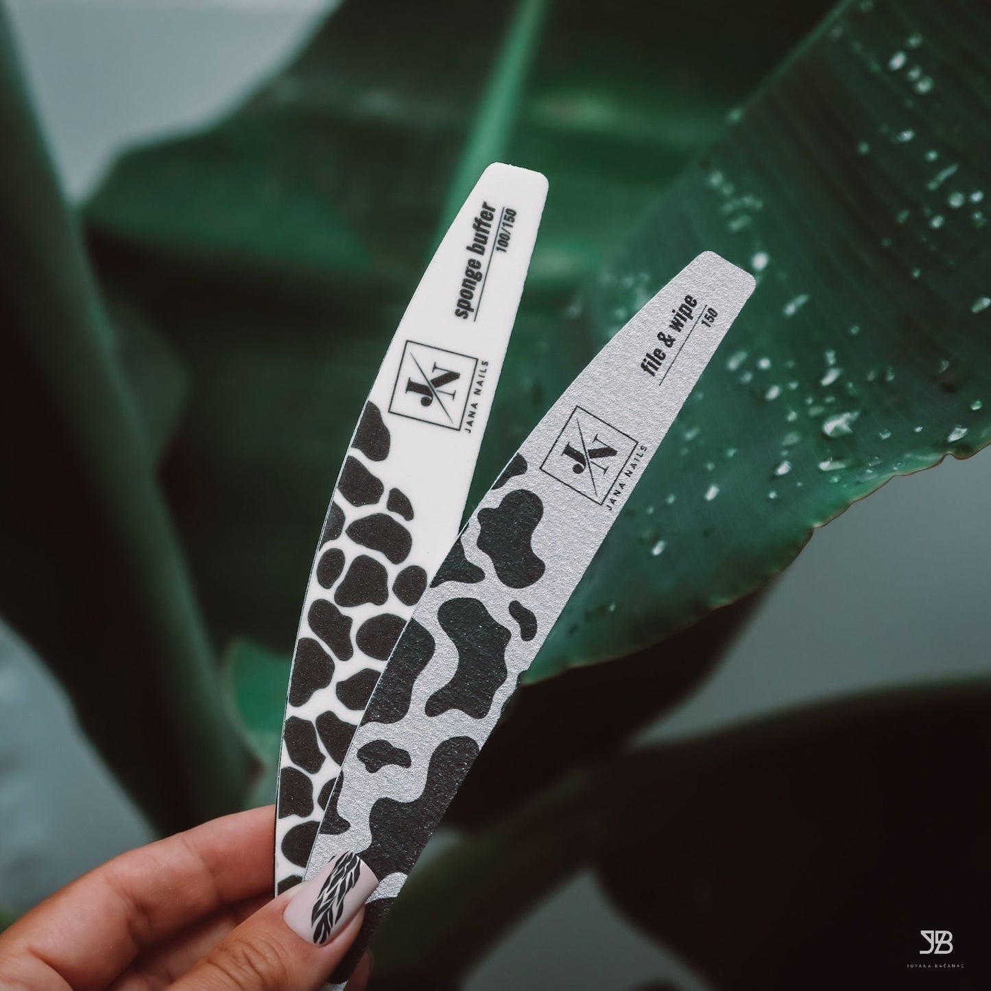 Buffer éponge blanc 100/150