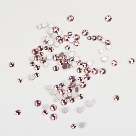 Mix Zircons Light pink- 250pcs