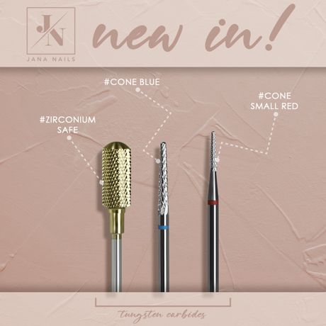 Embout #Tungsten karbid cone blue