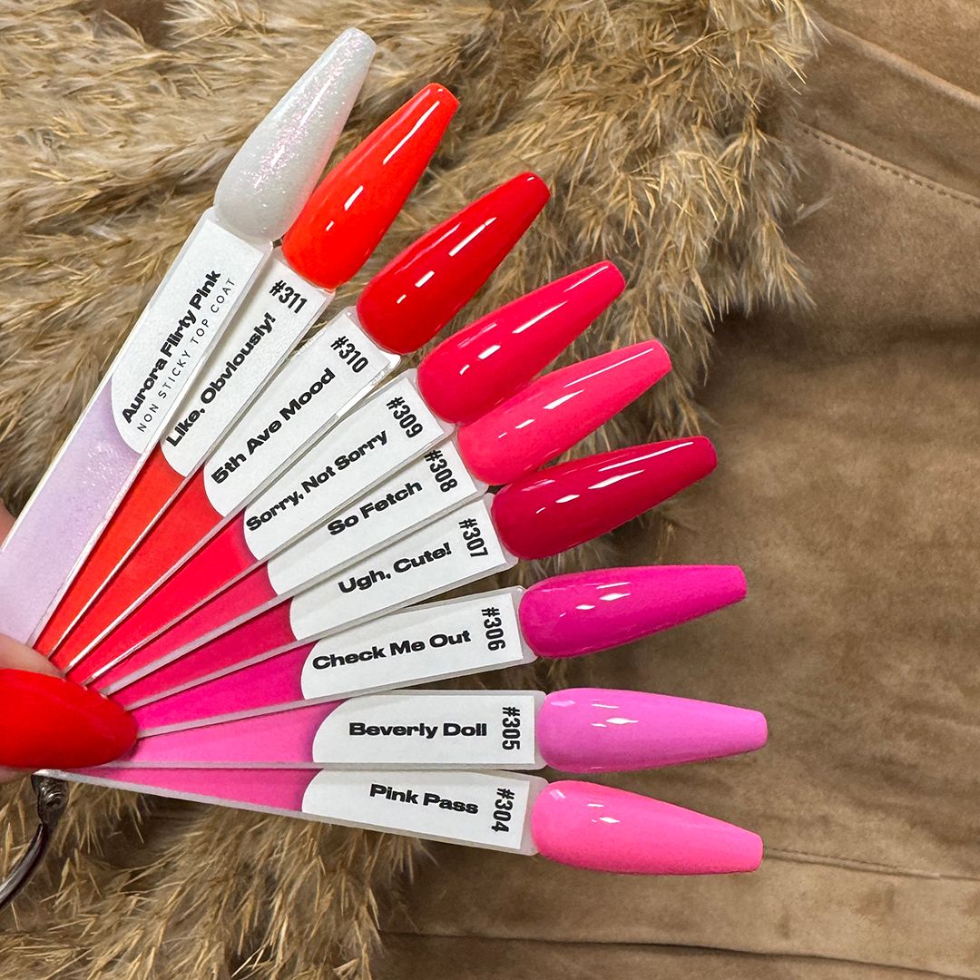 Aurora Flirty Pink top coat - 10ml