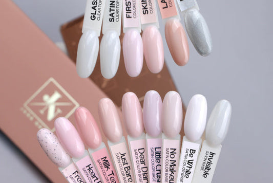 Satin Base et Colored Top Coat Jana Nails