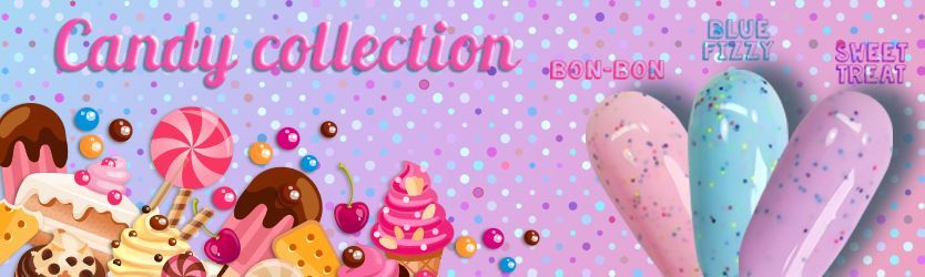 Candy Collection - Vernis gels couleurs gourmandes et colorées - Jana Nails France