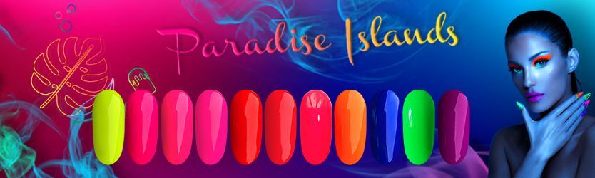 Paradise Islands - Collection Ongles Teintes Tropicales et Exotiques - Jana Nails