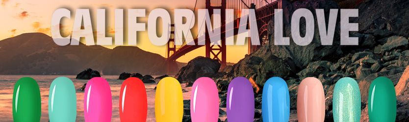California Love - Collection Ongles Teintes Ensoleillées et Estivales - Jana Nails