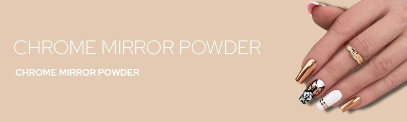 Chrome Mirror Powder - Poudre chrome effet miroir pour ongles métalliques - Jana Nails France