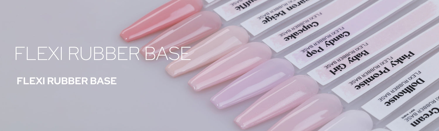 Flexi Rubber Base - Base caoutchouc flexible pour ongles - Jana Nails France