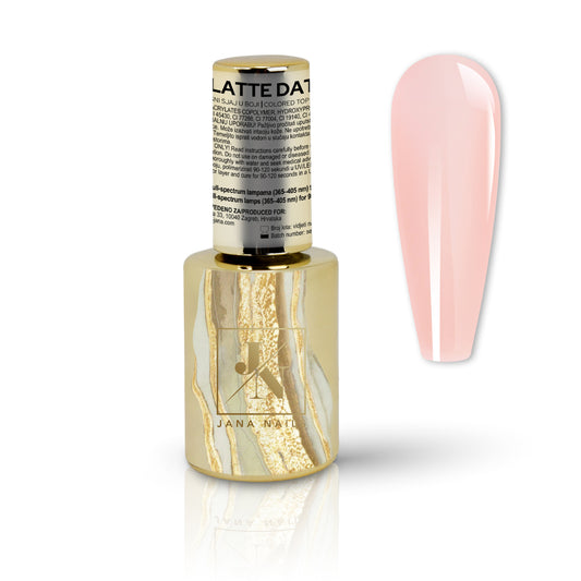 Latte Date Colored Top Coat - 10 ml