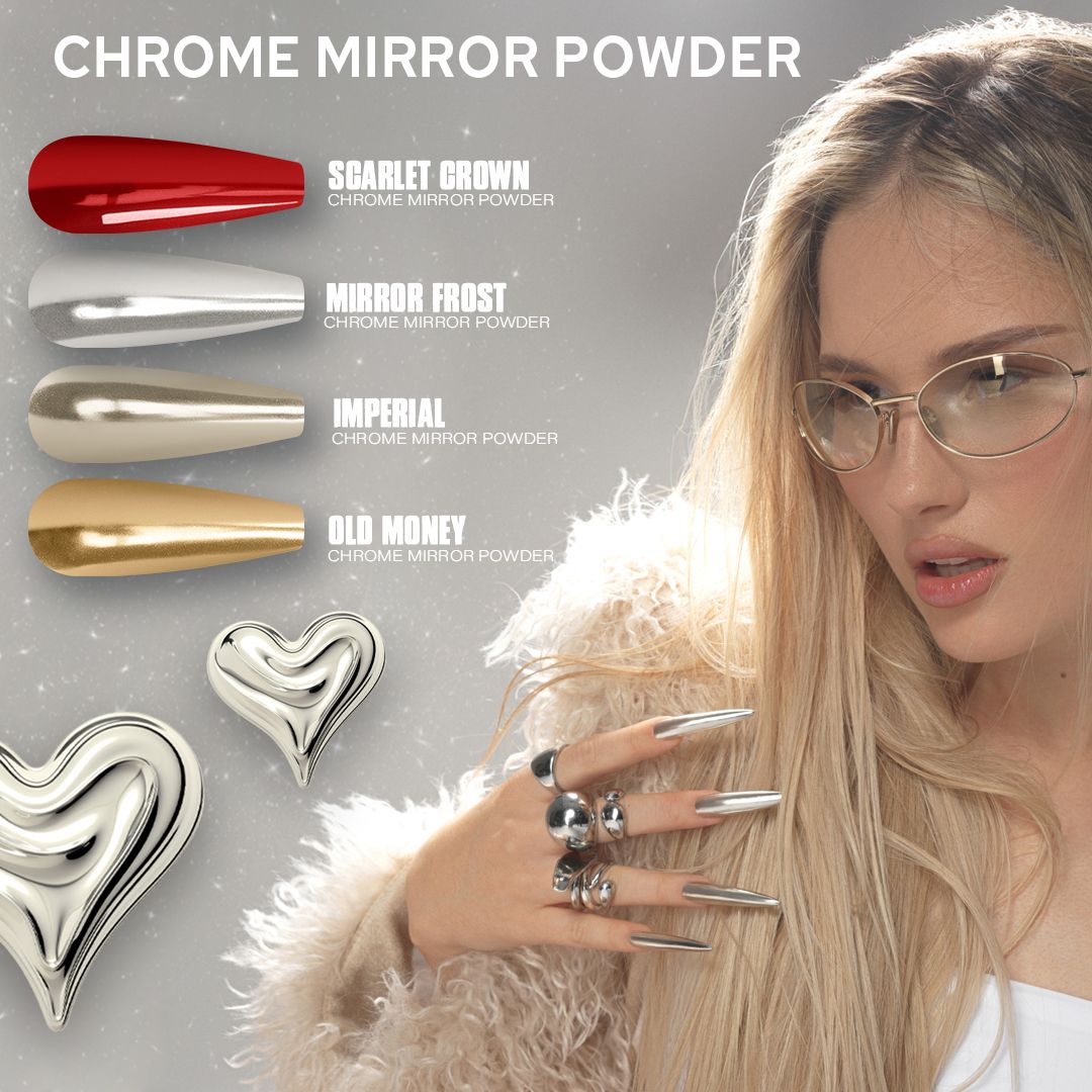 Chrome Mirror Powder Mirror Frost 0,5 gr