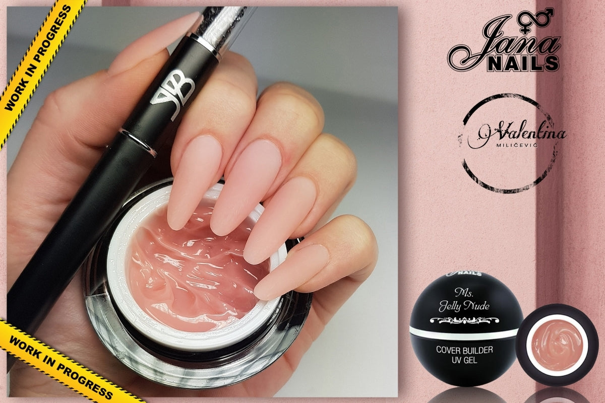 Ms. Jelly Nude cover builder gel - 15g