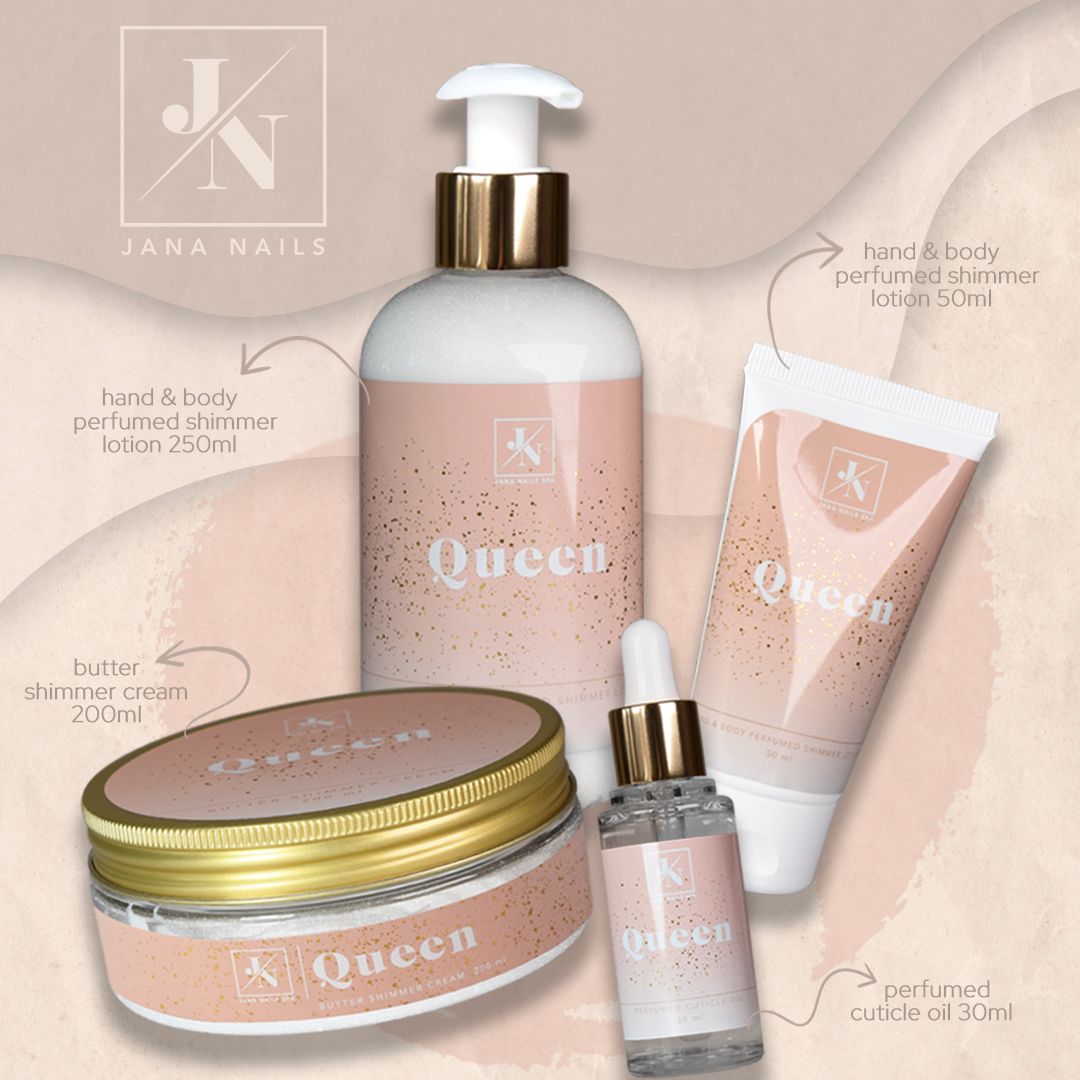 Queen butter shimmer cream - 200ml