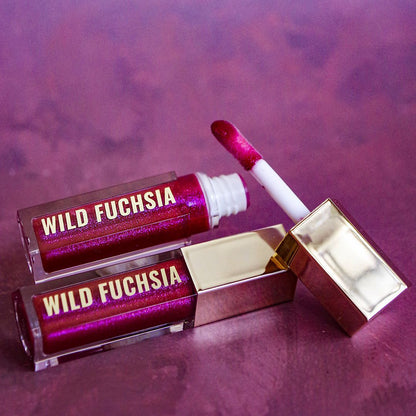 Race me! - box 10 pcs & Wild fuchsia lip gloss