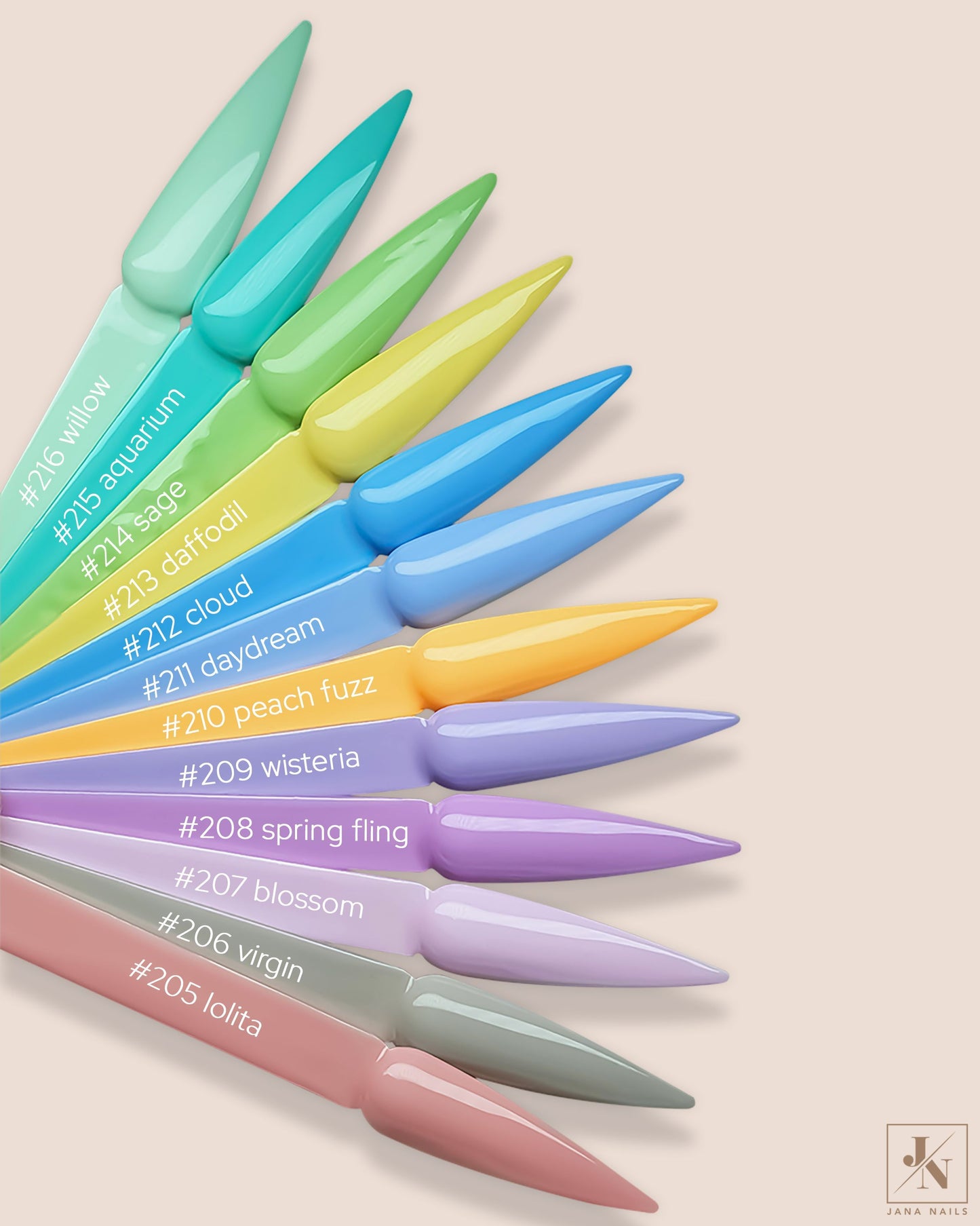 J.-Laque #208 Spring fling - 10ml