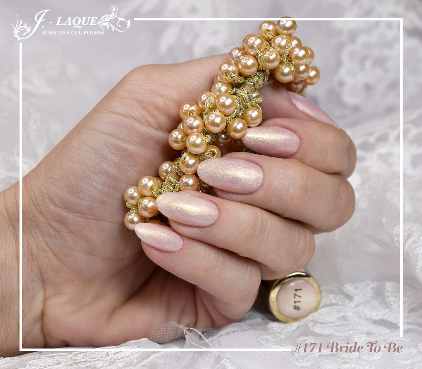 J.-Laque #172 Pearl lace - 10ml