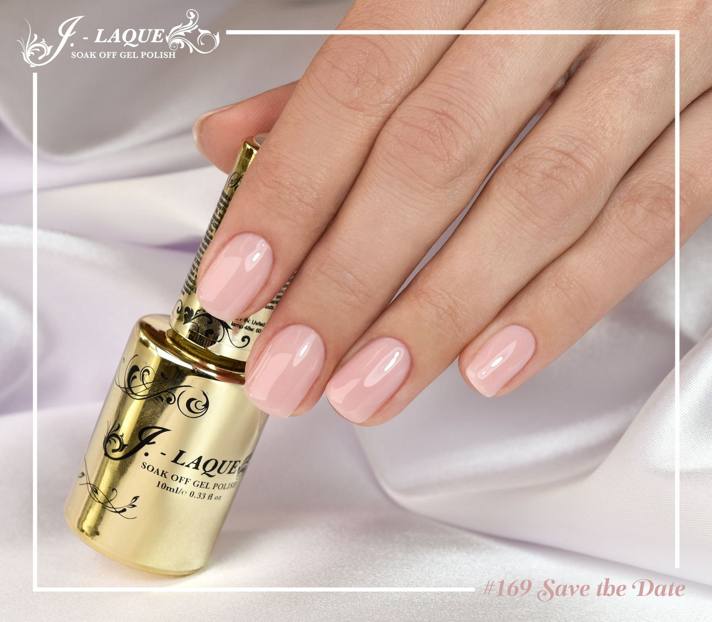 J.-Laque #170 Pink silk - 10ml