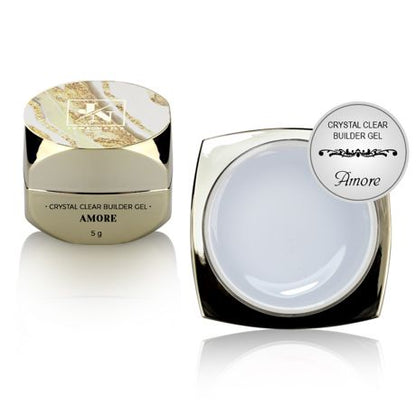 Amore crystal clear builder gel - 5g
