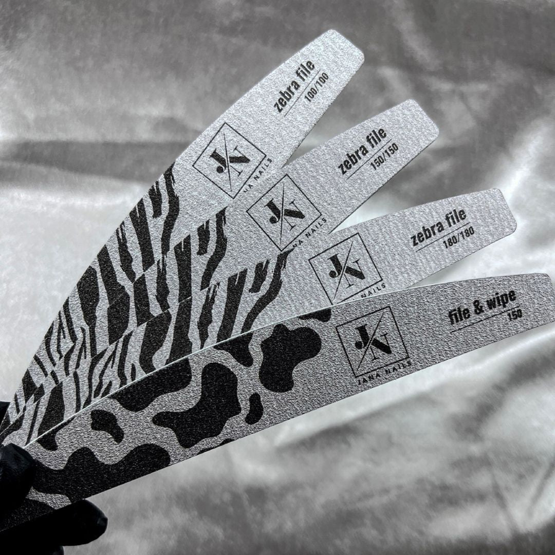 Lime Deluxe zebra file big one 100/150