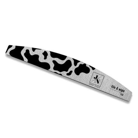 Lime Zebra file & wipe 150