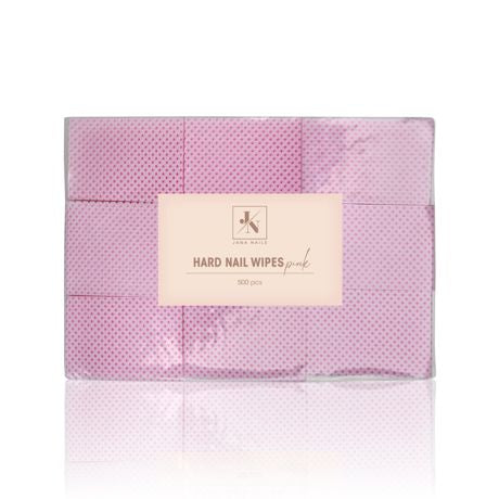 Cotons pour ongles rose - 500pcs