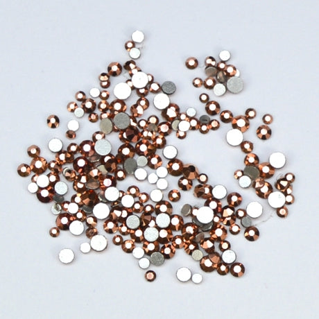 Mix Zircons Rose gold- 250pcs