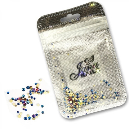 Mix Zircons Blue holo- 250pcs