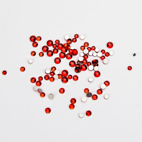 Mix Zircons Red- 250pcs