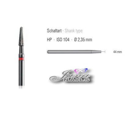 Embout #Karbid red long fine