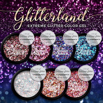 Color gel Extreme Glitter Sparkly - 5g