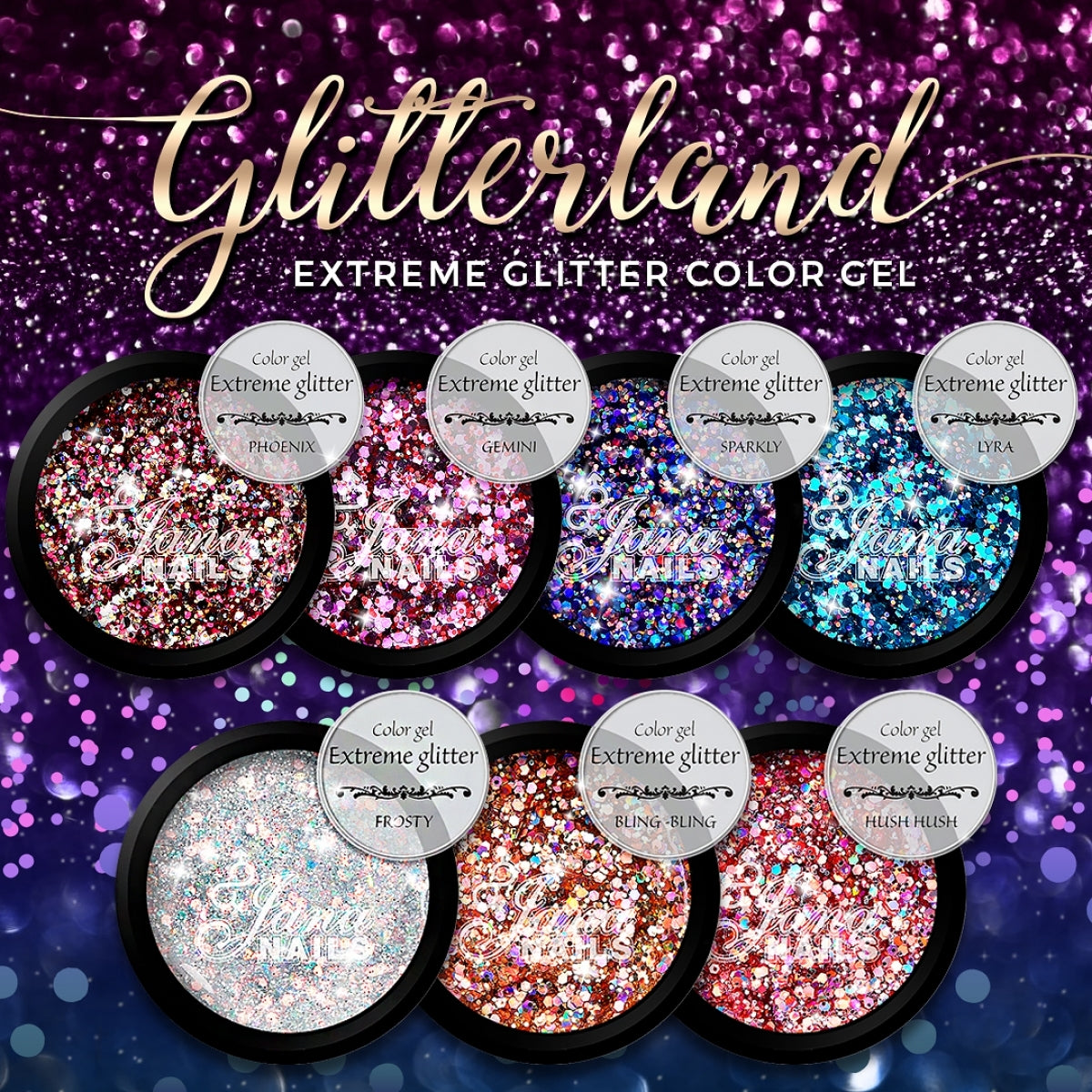 Color gel Extreme Glitter Phoenix - 5g