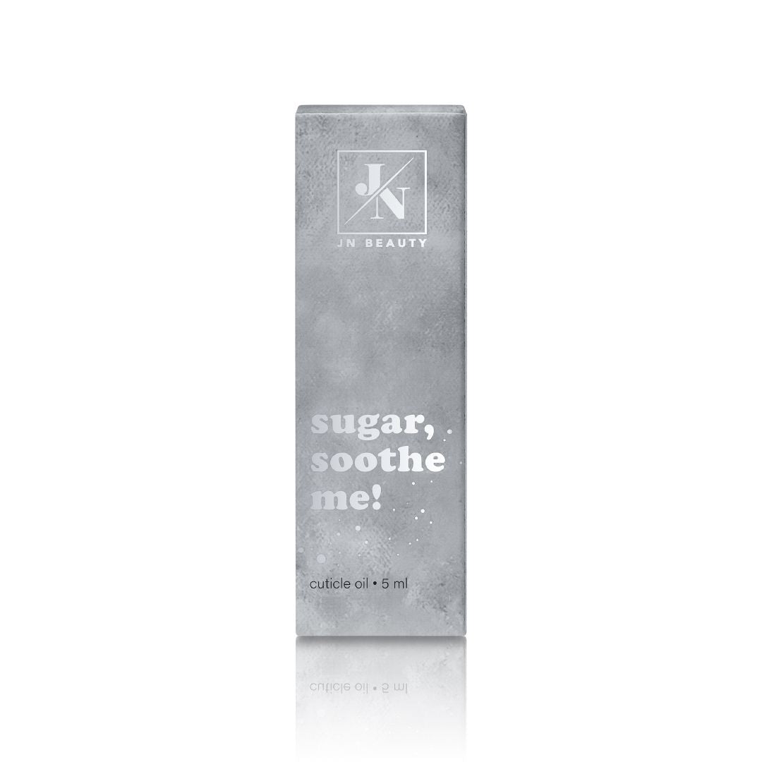 Sugar, soothe me!- mini huile pour cuticules argentée 5 ml