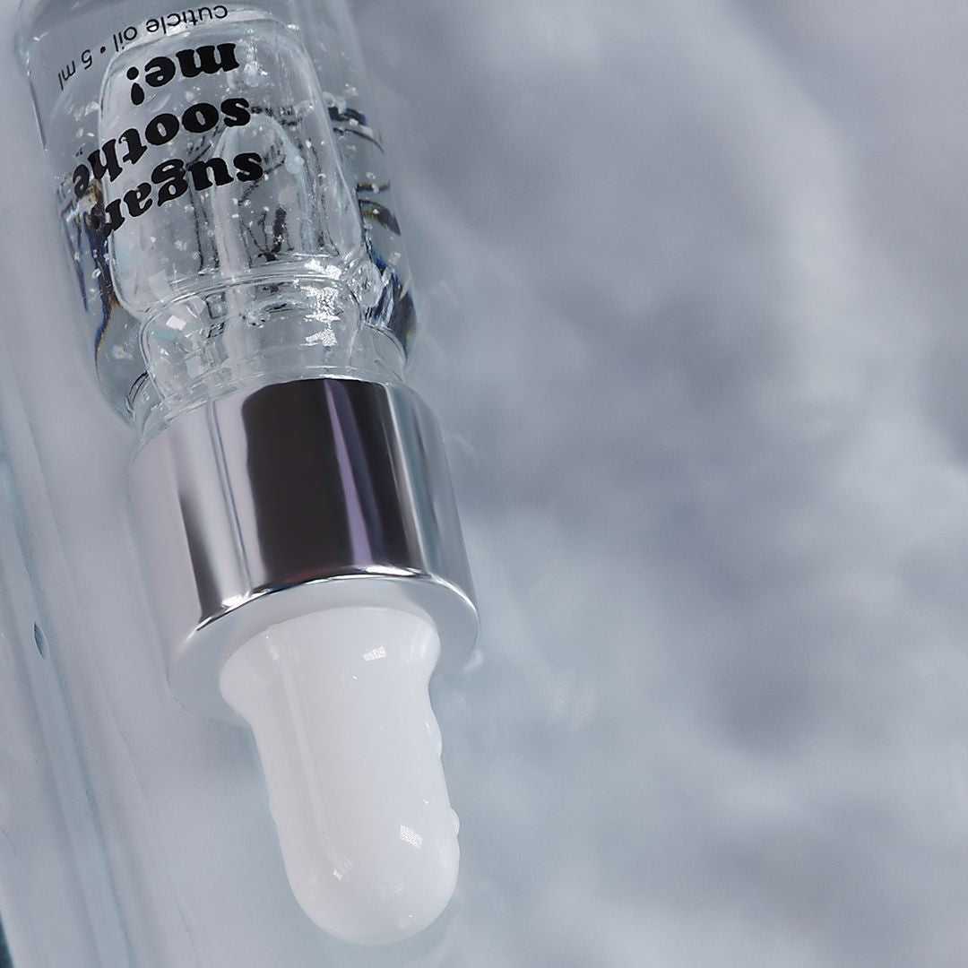 Sugar, soothe me!- mini huile pour cuticules argentée 5 ml