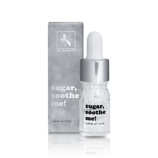 Sugar, soothe me!- mini huile pour cuticules argentée 5 ml