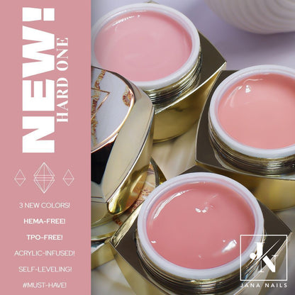 Hard One builder gel Silky Rose - 50g