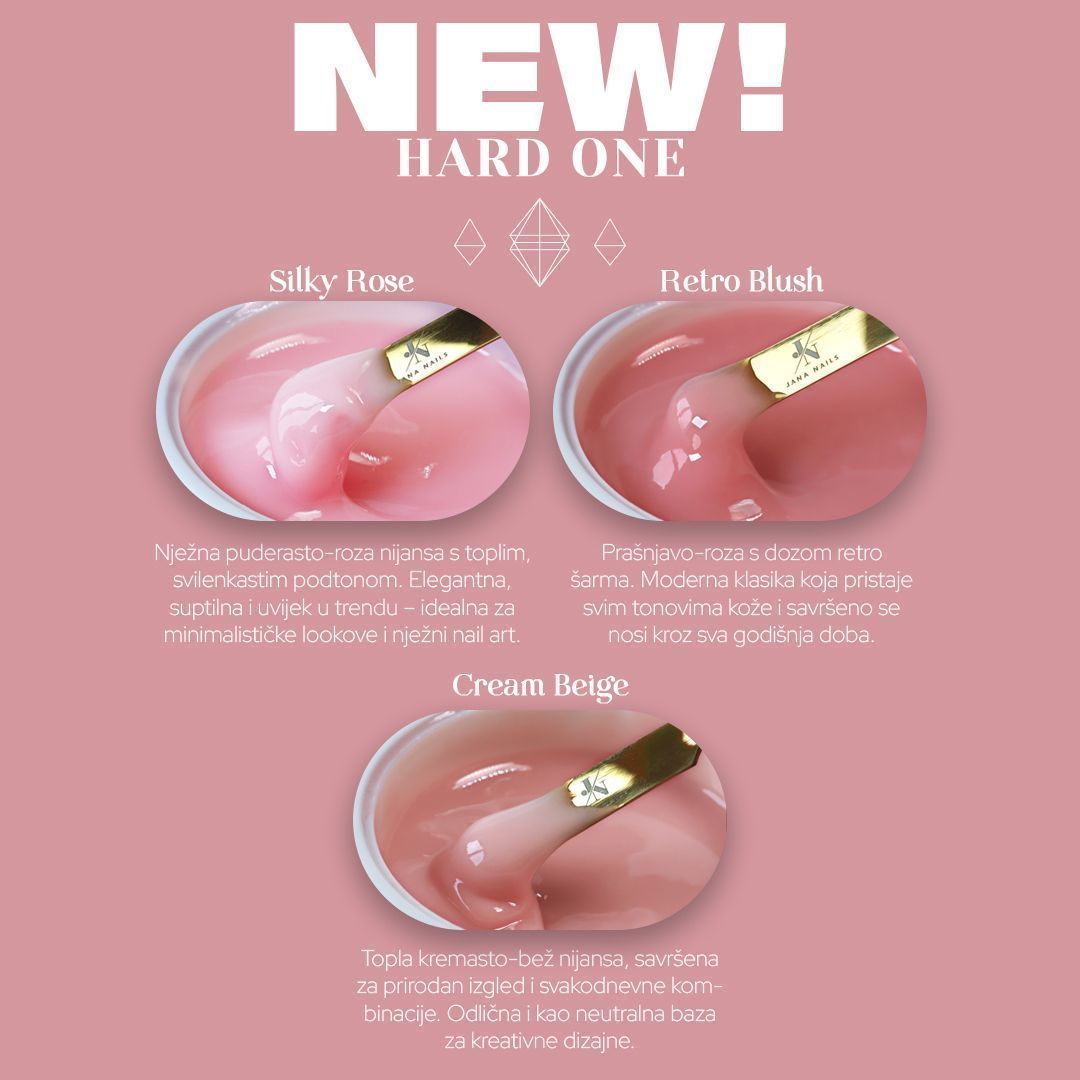 Hard One builder gel Retro Blush - 5g