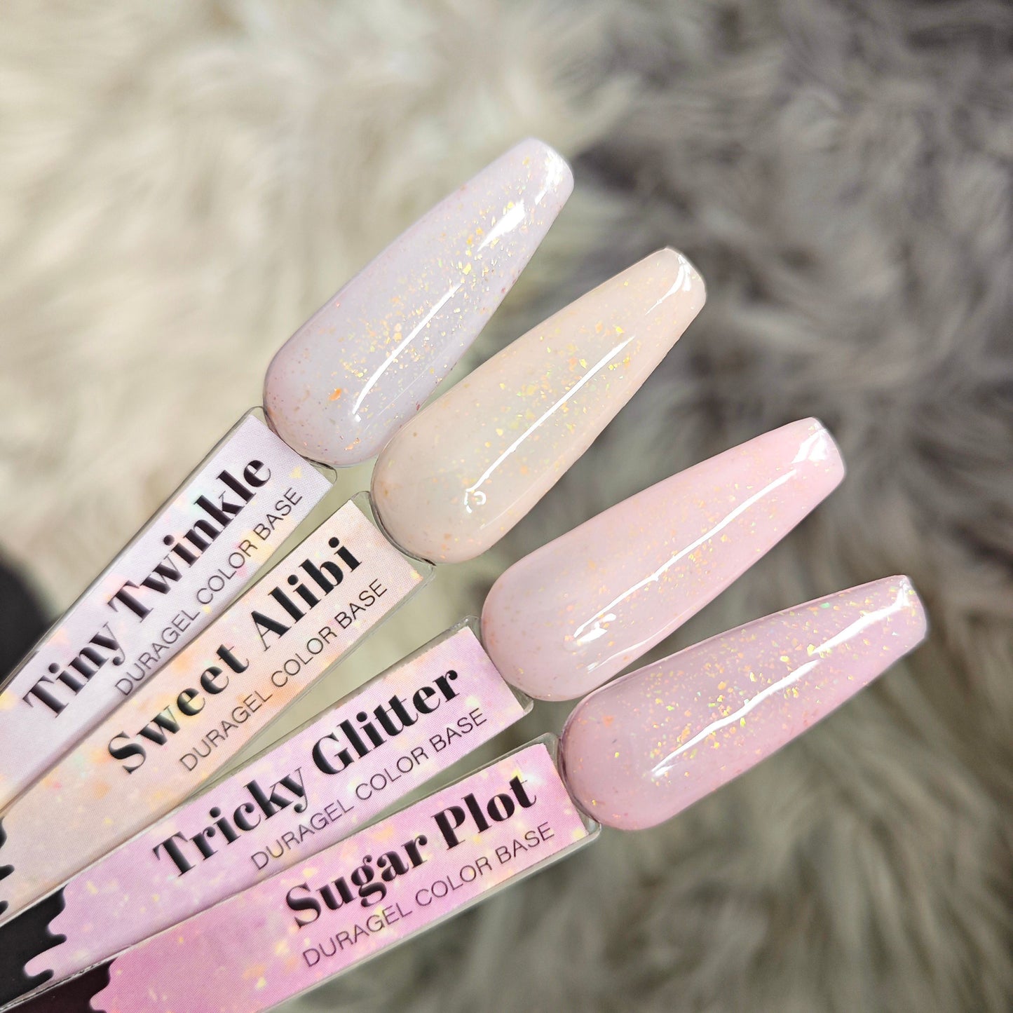 Duragel color base Tricky Glitter - 10ml