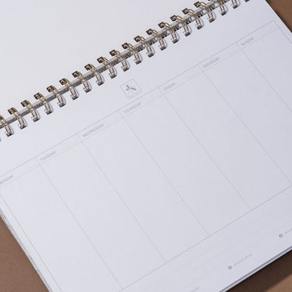 Planificateur hebdomadaire JN - english version