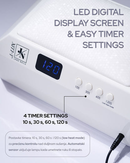 J.-LUX UV/LED lampe 72 W - 69 led pcs