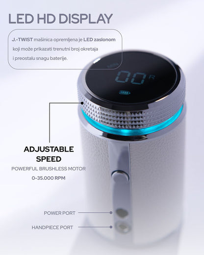 J.-TWIST ponceuse 35 000 tr/min