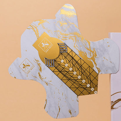 Chablons alu JN gold butterfly  - 100pcs