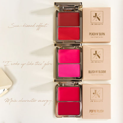 Pop N' Plush Cream & Powder Dual Blush 8 g