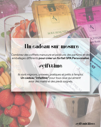 Coconut Glow - Jelly pedi ritual 2 x 50 g