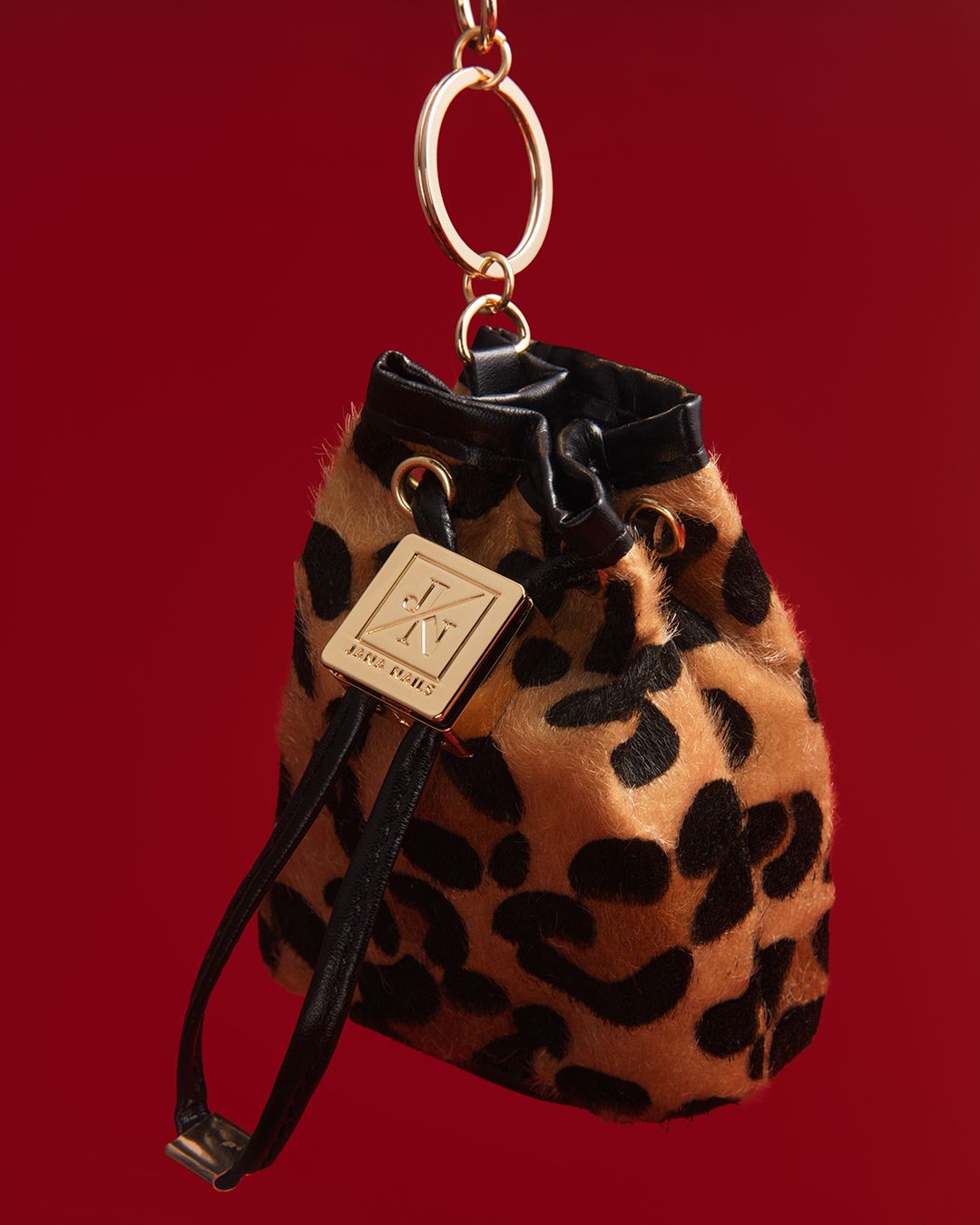 Porte-clés et mini sac JN Leo Fluffy
