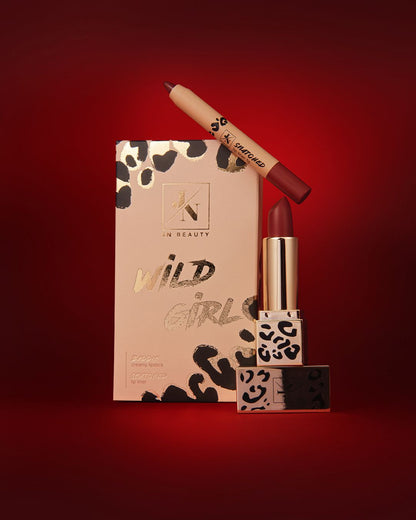 Wild Girl - mini coffret de maquillage rouge