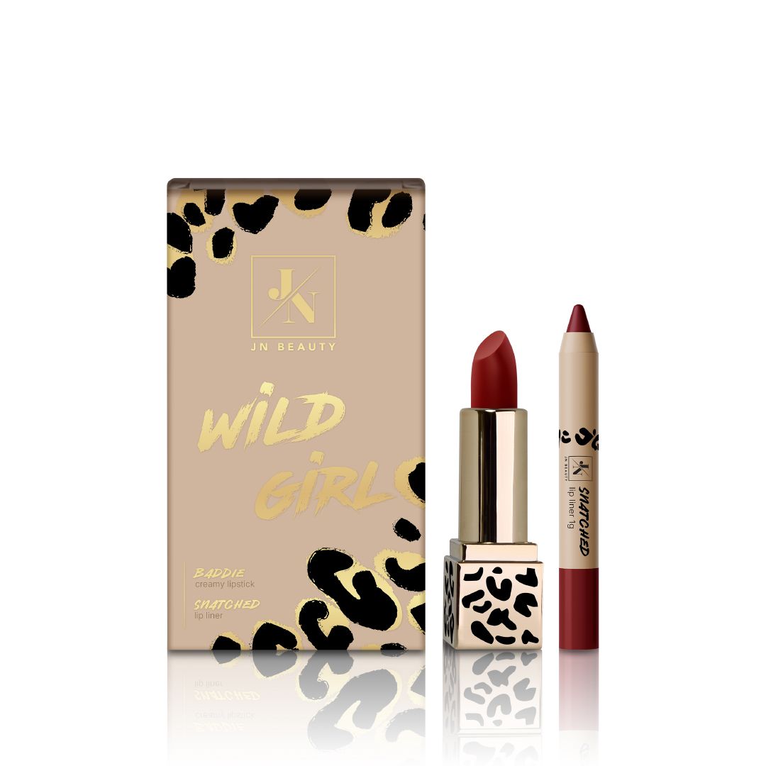 Wild Girl - mini coffret de maquillage rouge