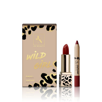 Wild Girl - mini coffret de maquillage rouge