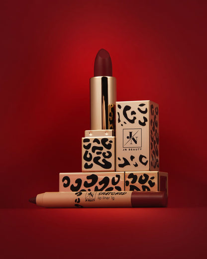 Wild Girl - mini coffret de maquillage rouge