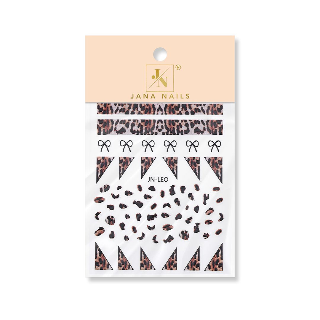 Coffret Édition UNTAMED WILD - 5 pièces (stickers léopard et mini-lime)