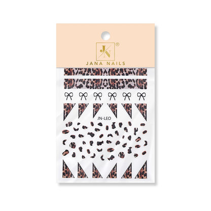 Coffret Édition UNTAMED WILD - 5 pièces (stickers léopard et mini-lime)